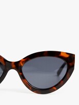 Thumbnail for your product : MANGO Cat Eye Sunglasses, Tortoiseshell