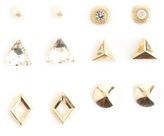 Thumbnail for your product : Charlotte Russe Rhinestone & Pearl Stud Earrings - 6 Pack
