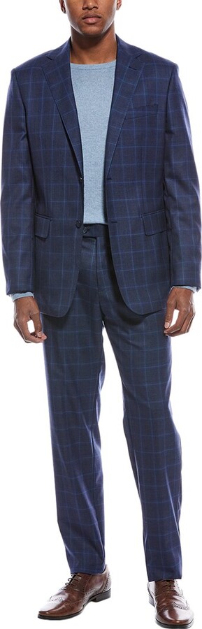 English Laundry 2Pc Wool-Blend Suit