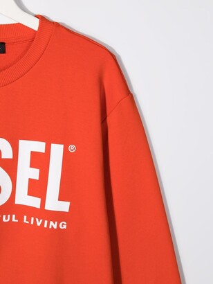 Diesel Kids TEEN logo sweatshirt
