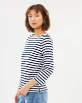 Thumbnail for your product : J.Crew Striped Boat Neck T-Shirt