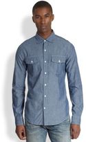 Thumbnail for your product : Vince Chambray Button-Down Shirt