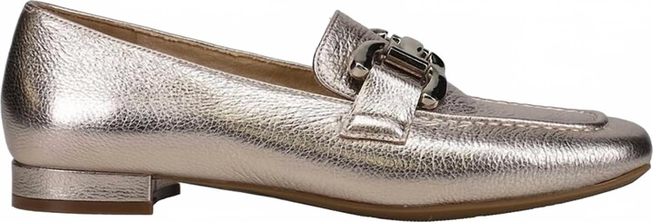 VANELi Women's Simply Slip On Loafers In Metallic Leather