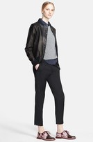 Thumbnail for your product : Band Of Outsiders Leather Varsity Jacket