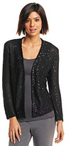 Thumbnail for your product : Jones New York Collection Sequined Shrug Cardigan