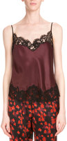 Thumbnail for your product : Givenchy Lace-Trim Two-Tone Camisole