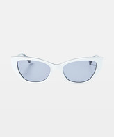 Thumbnail for your product : Epokhe Wire Sunglasses Polished White
