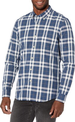 Goodthreads Men's Slim-Fit Long-Sleeve Chambray Shirt