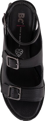 BC Footwear On The Prowl Strappy Wedge Sandal