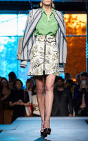Thumbnail for your product : Diane von Furstenberg Zip Up Leather Skirt