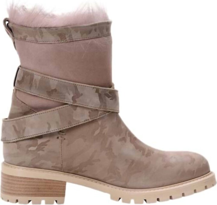Beige Shearling Boots | ShopStyle