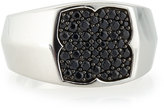 Thumbnail for your product : Stephen Webster Men's Sterling and Black Sapphire Signet Ring