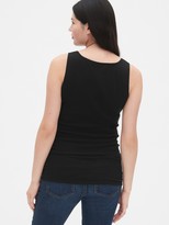 Thumbnail for your product : Gap Maternity Ribbed Henley Tank Top
