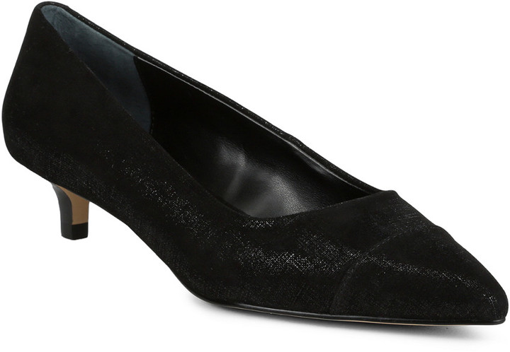 donald pliner black pumps