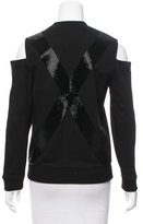 Thumbnail for your product : Vera Wang Bead-Embellished Cutout Top w/ Tags
