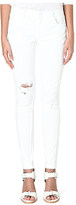 Thumbnail for your product : Whistles Distressed skinny mid-rise jeans