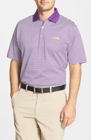Thumbnail for your product : Peter Millar 'LSU Tigers' Regular Fit Stripe Cotton Lisle Polo
