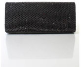 Thumbnail for your product : Deepa Gurnani NWD Gray Red Beaded Fold Over Shoulder Handbag $175 5541738