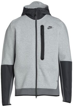 nike tech fleece grey woven