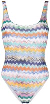 Thumbnail for your product : Missoni Mare Zigzag Embroidered Swimsuit
