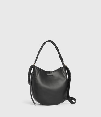 AllSaints Courtney Leather Hobo Bag