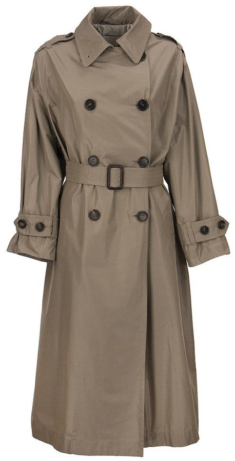 Max Mara CIMPER Double-breasted trench coat - ShopStyle
