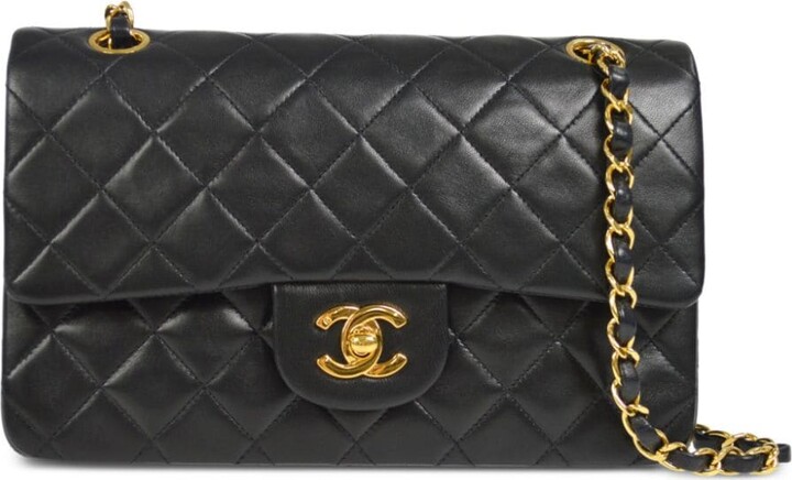 Black Vintage Chanel 1994 vanity case, MATCHES x Sellier