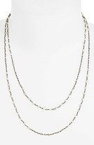 Thumbnail for your product : Mizuki 'Sea of Beauty' Long Keshi Pearl Station Necklace