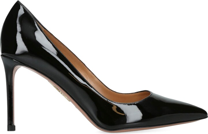 Aquazzura Patent Leather Purist Pumps 85