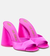 Thumbnail for your product : ATTICO Luz satin mules