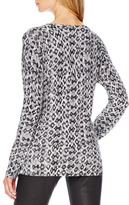 Thumbnail for your product : MICHAEL Michael Kors Python-Print Knit Sweater
