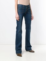 Thumbnail for your product : Saint Laurent Mid-Rised Bootcut Jeans