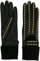 Thumbnail for your product : Moschino studded gloves