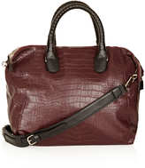 Thumbnail for your product : Topshop Croc Slouchy Holdall
