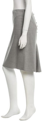 Blumarine Wool Knee-Length Skirt