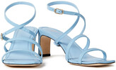 Thumbnail for your product : Maje Farrie Croc-effect Leather Sandals