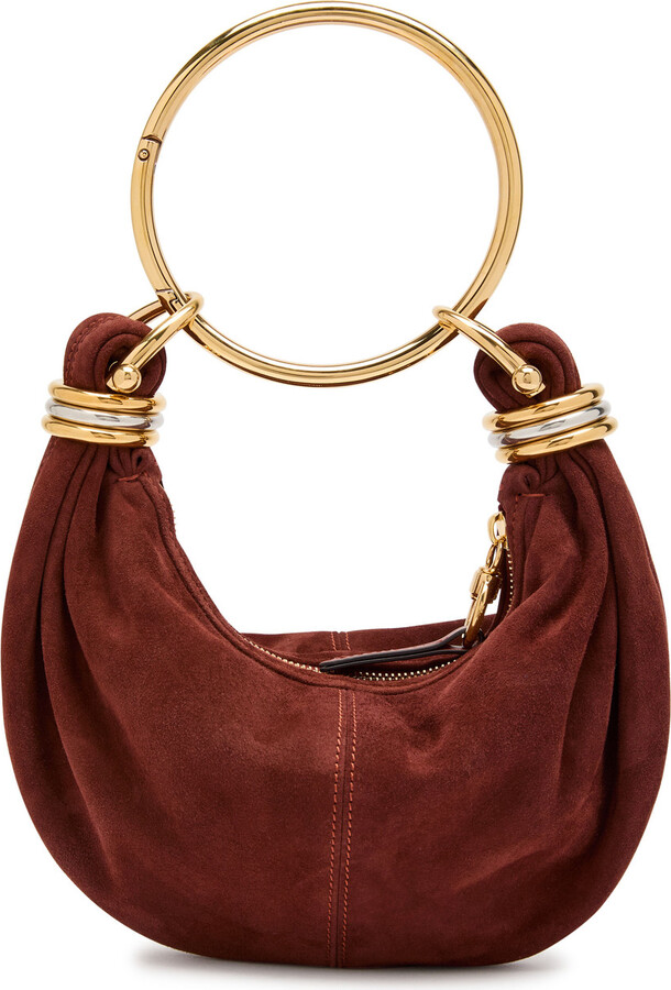 Chloé Bracelet Suede top Handle bag