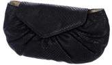 Thumbnail for your product : Lauren Merkin Embossed Leather Clutch