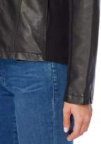 Thumbnail for your product : Andrew Marc PU jacket with central zip