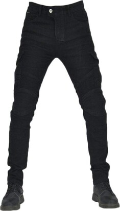 Rhinestone Black Jeans For Women