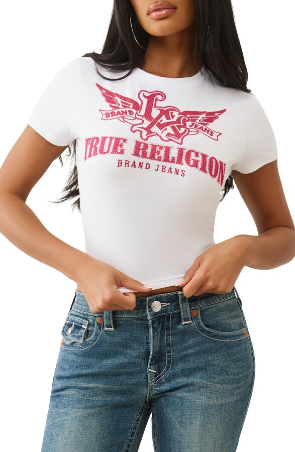 True Religion Wing Crystal Baby T-Shirt
