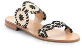 Thumbnail for your product : Jack Rogers Lauren Bicolor Leather Sandals