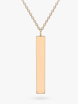 Name Bar Necklace Selfridges 2025