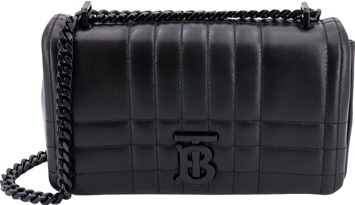 Ll Sm Lola Cl Qxc Hobo Bag - Burberry - Black - Leather