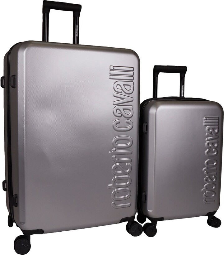 Roberto Cavalli Molded Logo Luggage Set - ShopStyle