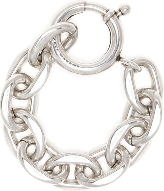 Bimba y Lola Coil Chain Logo Bracelet - Farfetch