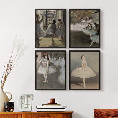 Winston Porter Vintage Portrait Print XVI Framed Print - Set of 4