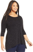 Thumbnail for your product : ING Plus Size Handkerchief-Hem Top