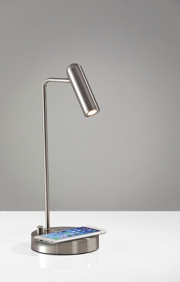 Adesso Kaye Wireless Charging Led Desk Lamp