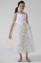 Thumbnail for your product : Us Angels Satin & Tulle Dress